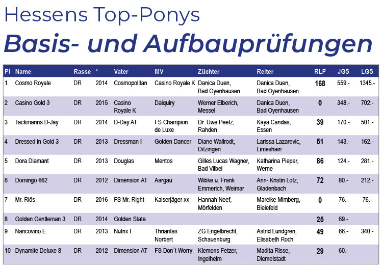 Basis und Aufbauprüfungen