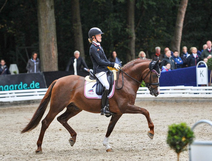 Voller Konzentration und mit echten  Höhepunkten, die Finalvorstellung von Sophie Luisa Duen mit ihrem Cosmo Royale